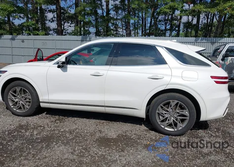 2025 Genesis Gv70 2.5T Awd из США, поврежденный, VIN KMUMADTB8SU202404